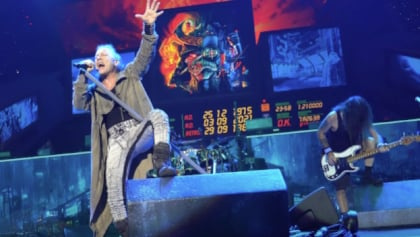 Watch IRON MAIDEN Perform In Nottingham During 2023 'The Future Past Tour'